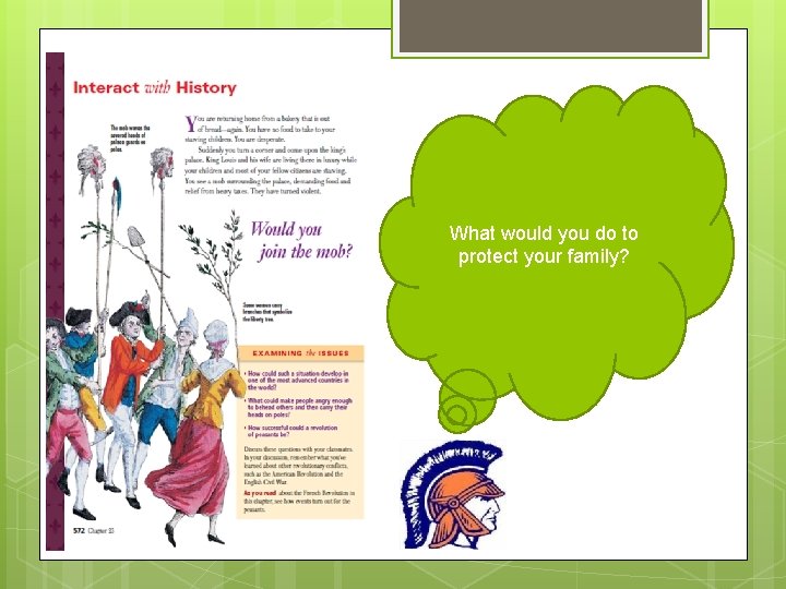 What would you do to protect your family? What would you do to protect your family?