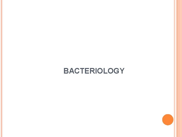 INTRODUCTION TO MICROBIOLOGY Microbiology is the science dealing