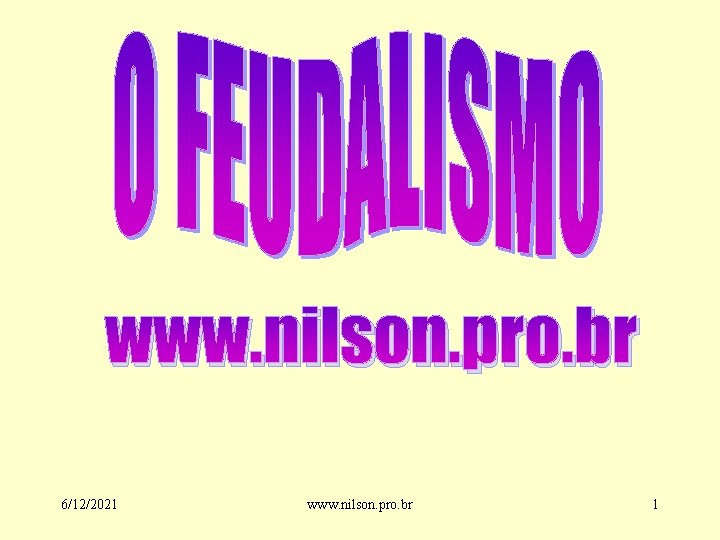 www. nilson. pro. br 6/12/2021 www. nilson. pro. br 1 