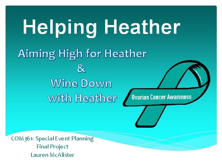 Helping Heather Aiming High for Heather & Wine Down with Heather COM 361 -