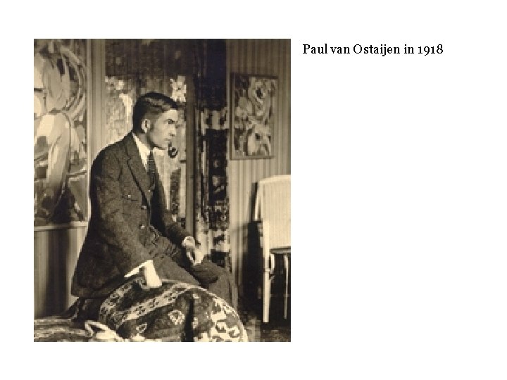 Paul van Ostaijen in 1918 