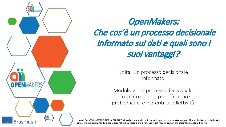 Open. Makers: Che cos’è un processo decisionale informato sui dati e quali sono i
