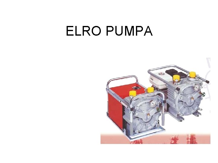 ELRO PUMPA 