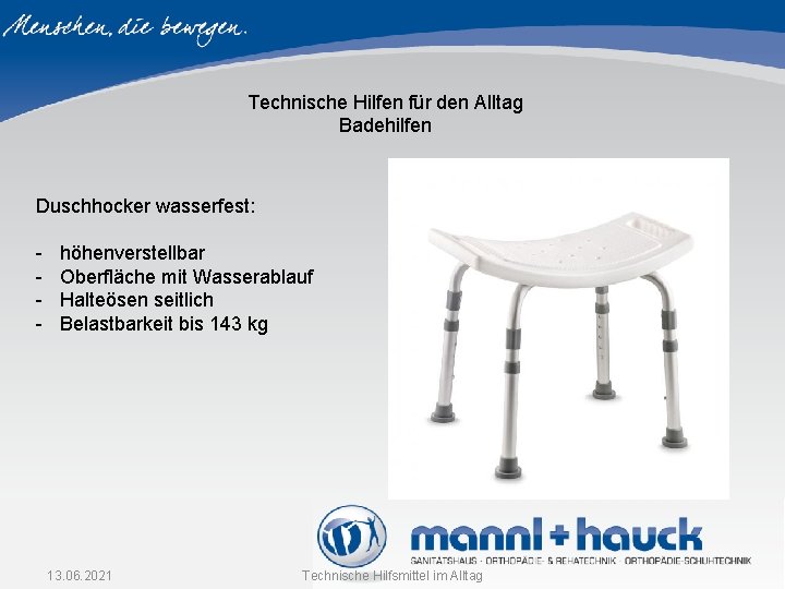 Technische Hilfen für den Alltag Badehilfen Duschhocker wasserfest: - höhenverstellbar Oberfläche mit Wasserablauf Halteösen Technische Hilfen für den Alltag Badehilfen Duschhocker wasserfest: - höhenverstellbar Oberfläche mit Wasserablauf Halteösen