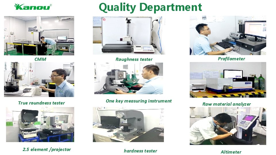 Quality Department CMM True roundness tester Roughness tester One key measuring instrument Profilometer Raw