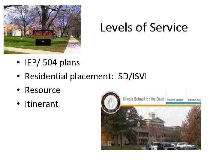 Students with Low Incidence Disabilities A Focus on