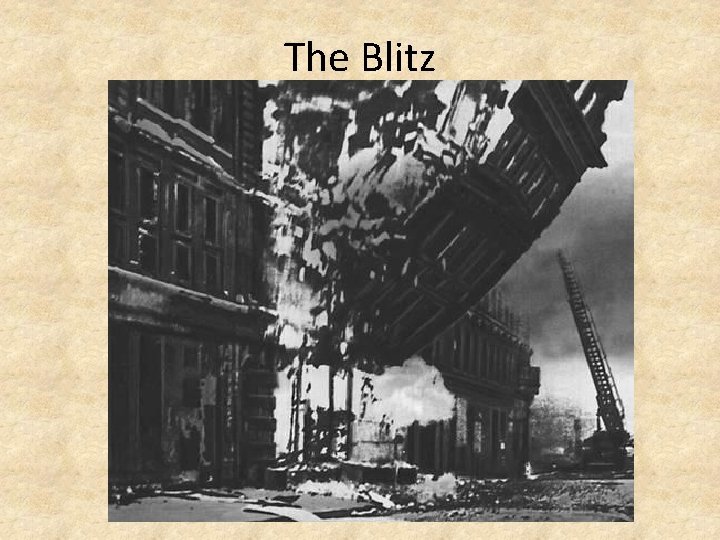 The Blitz 