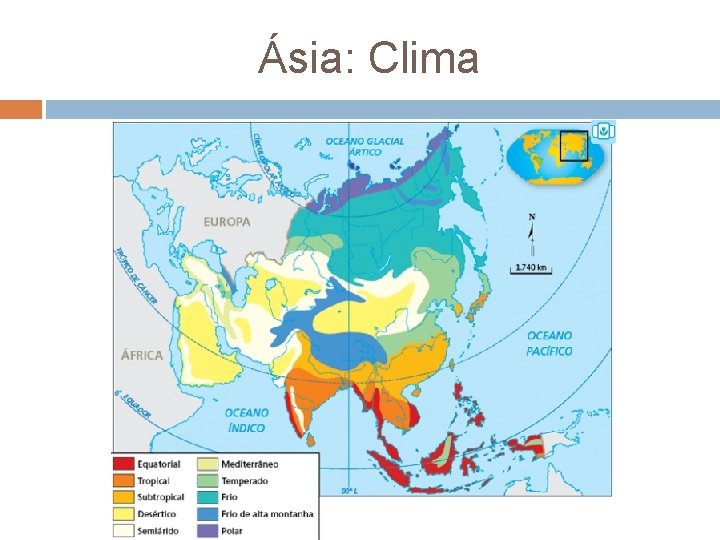 Ásia: Clima 