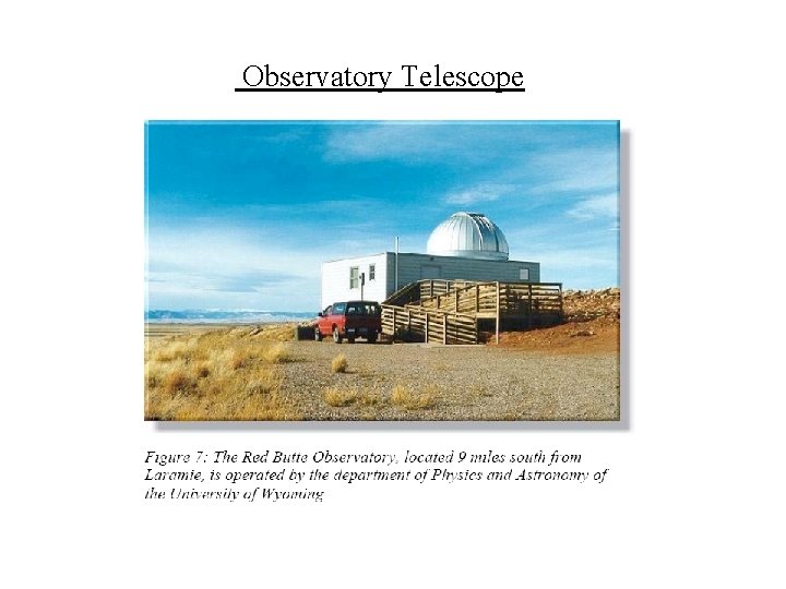 Observatory Telescope 