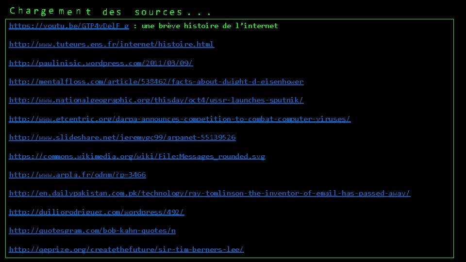 C harge me n t d es sources. . . https: //youtu. be/GTP 4