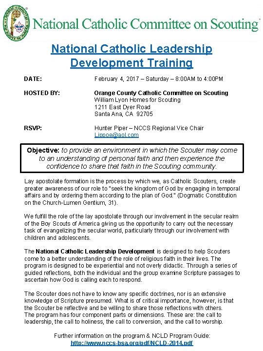 NATIONAL CATHOLIC LEADERSHIP DEVELOPMENT visual data 4