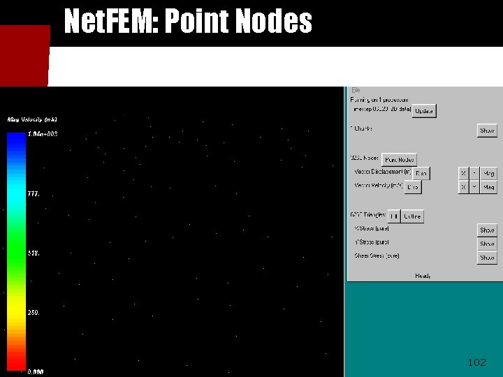 Net. FEM: Point Nodes 102 