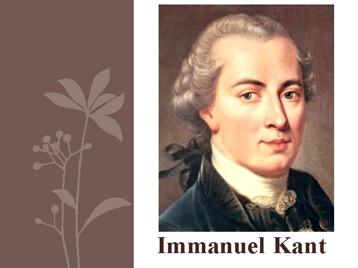 Immanuel Kant 