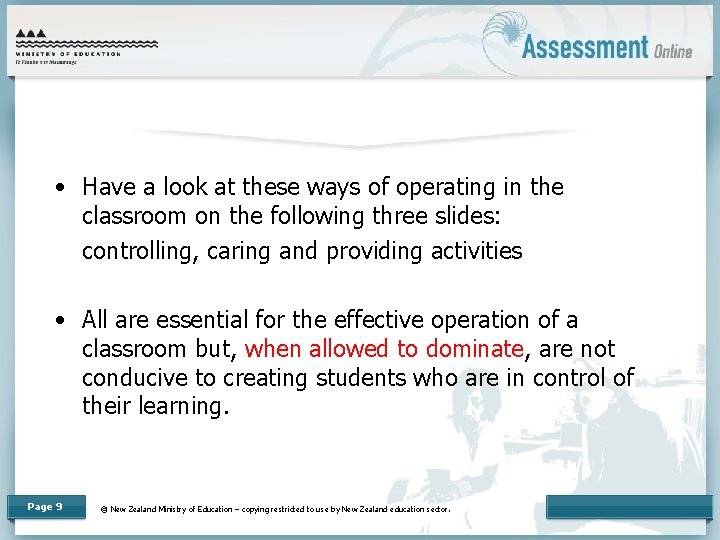  • Have a look at these ways of operating in the classroom on