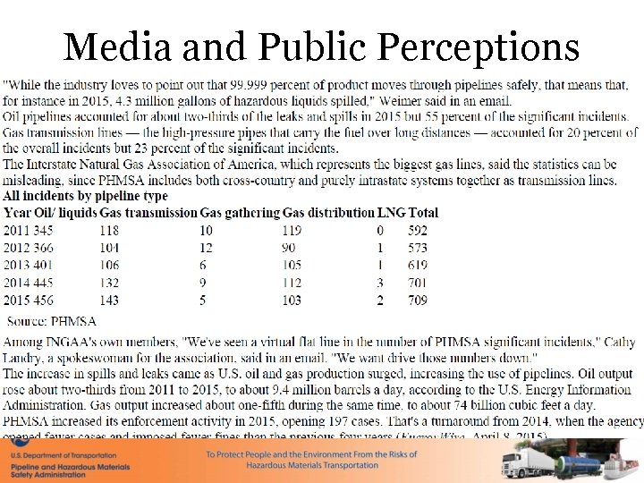 Media and Public Perceptions 