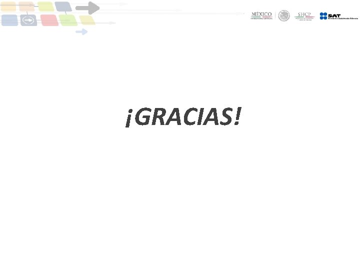 ¡GRACIAS! 