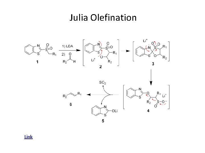 Julia Olefination Link 