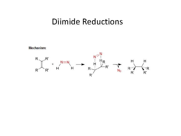Diimide Reductions 