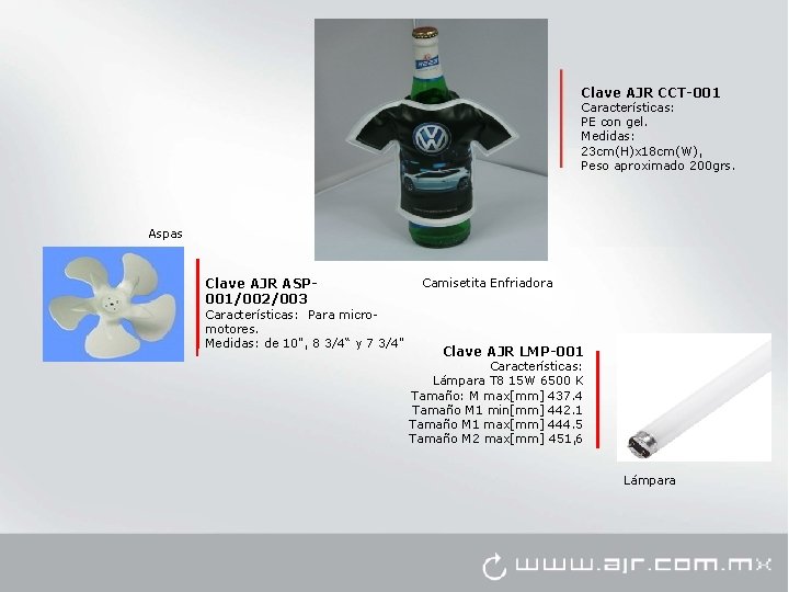 Clave AJR CCT-001 Características: PE con gel. Medidas: 23 cm(H)x 18 cm(W), Peso aproximado