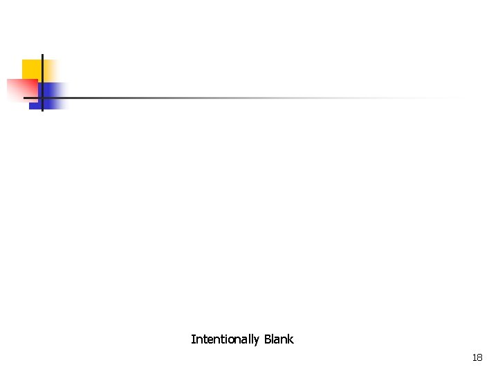 Intentionally Blank 18 