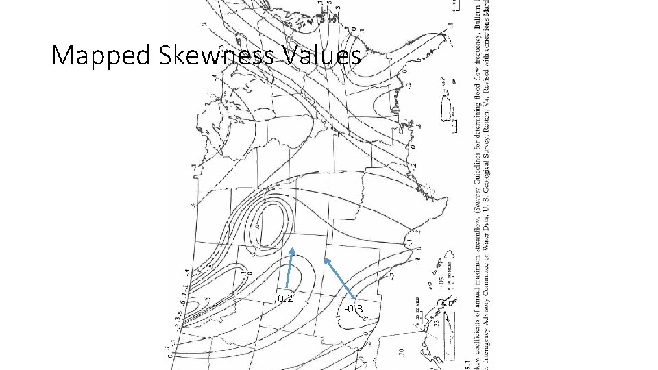 Mapped Skewness Values -0. 2 -0. 3 