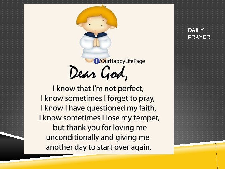 DAILY PRAYER 