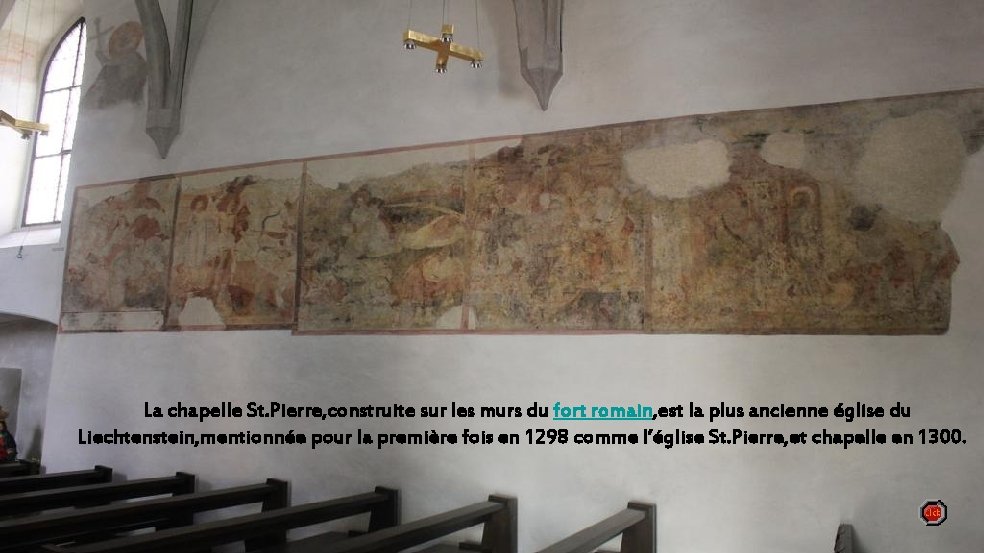 L'église de St. Pierre a été mentionnée pour la première fois en 1298. L'église