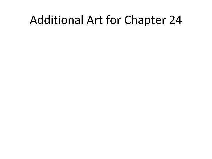 Additional Art for Chapter 24 