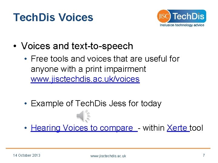 Tech. Dis Voices • Voices and text-to-speech • Free tools and voices that are Tech. Dis Voices • Voices and text-to-speech • Free tools and voices that are
