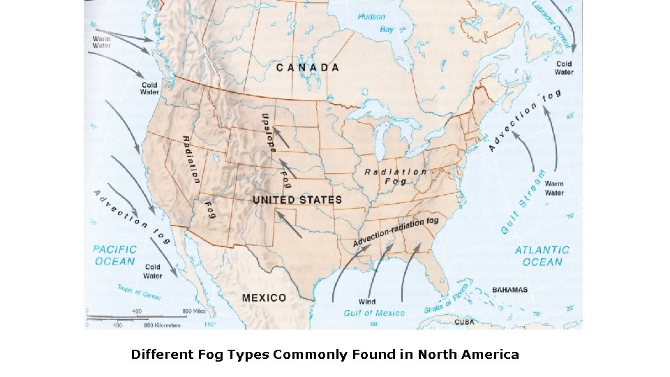Different Fog Types Commonly Found in North America 