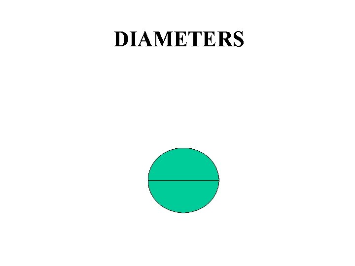 DIAMETERS 