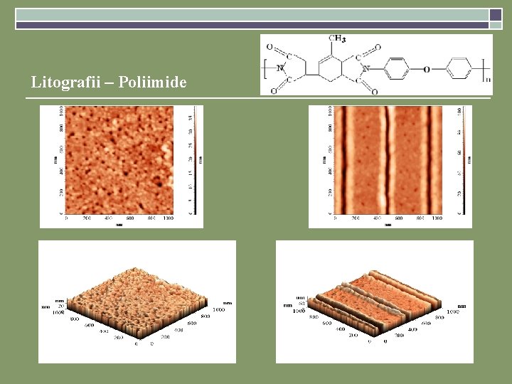 Litografii – Poliimide Litografii – Poliimide