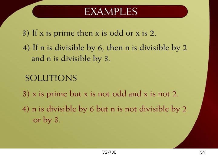 Example – 16 a CS-708 34 