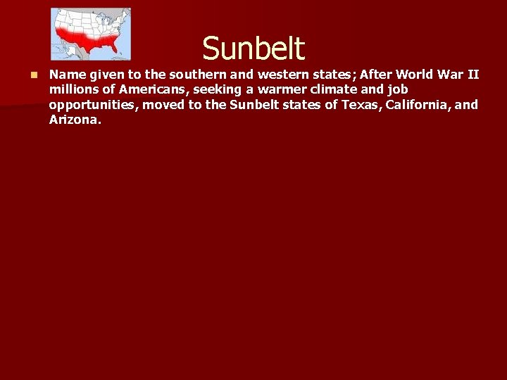 sunbelt ww2