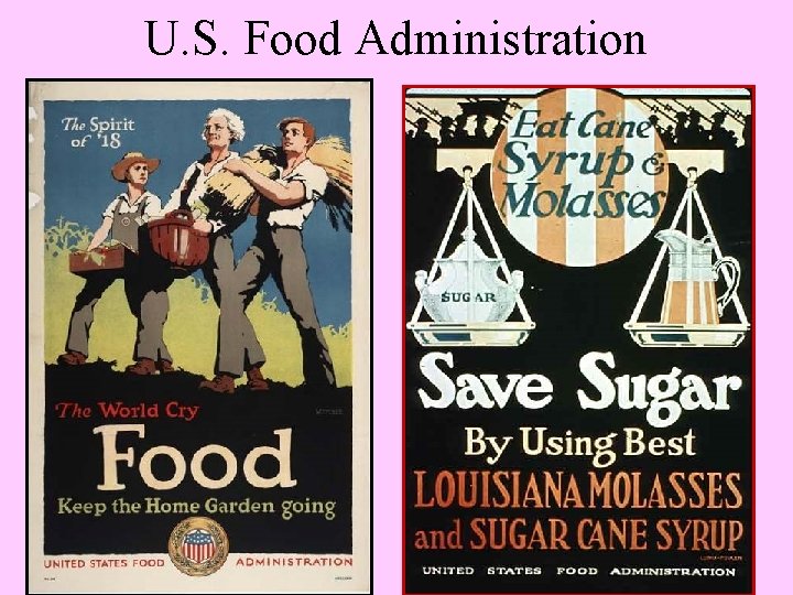 U. S. Food Administration 