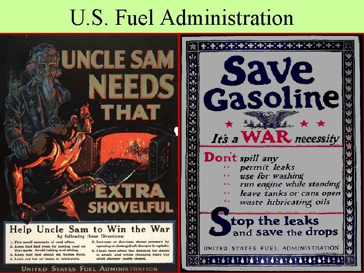 U. S. Fuel Administration 