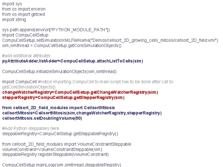 import sys from os import environ from os import getcwd import string sys. path.