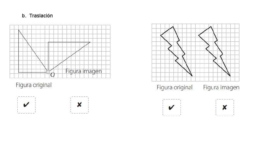 b. Traslación 
