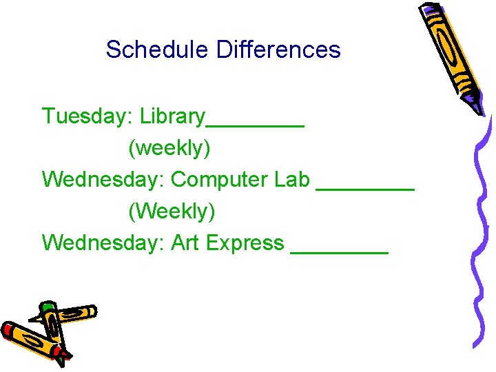 Timetable Schedule Difference Room 113 Back To School Night Mrs Isaac