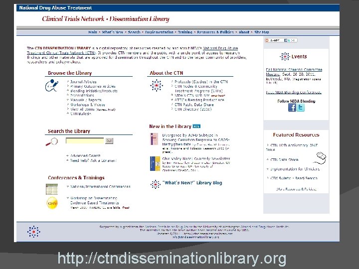 http: //ctndisseminationlibrary. org http: //ctndisseminationlibrary. org