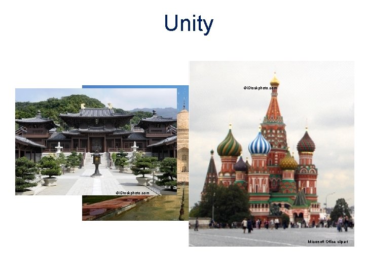 Unity ©i. Stockphoto. com Microsoft Office clipart 
