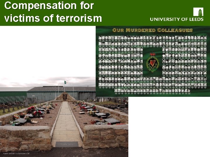 Compensation for victims of terrorism 