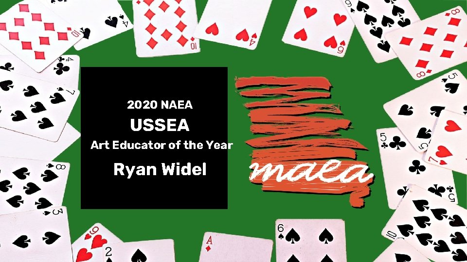 2020 NAEA USSEA Art Educator of the Year Ryan Widel 