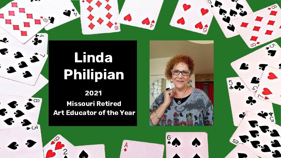 Linda Philipian 2021 Missouri Retired Art Educator of the Year 