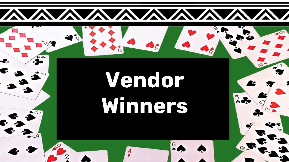 Vendor Winners SLIDESMANIA. COM 