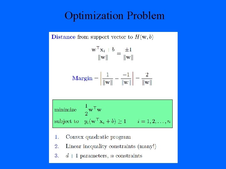 Optimization Problem 