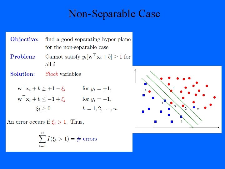 Non-Separable Case 