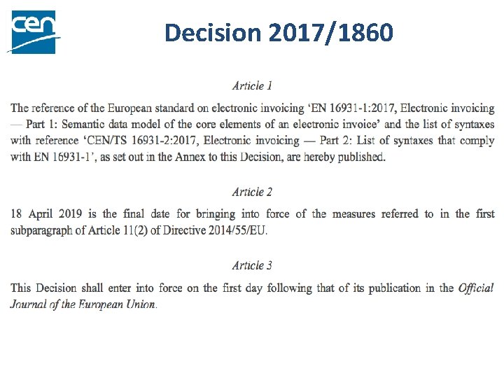 Decision 2017/1860 