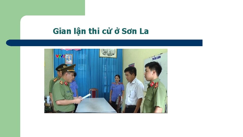 Gian lận thi cử ở Sơn La 