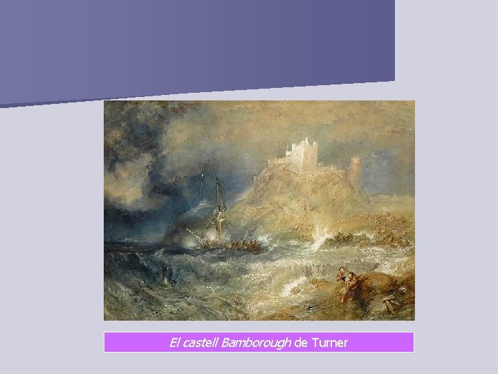 El castell Bamborough de Turner 